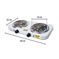 thumbnail image 3 of Parrilla eléctrica 2 quemadores, 3 of 5