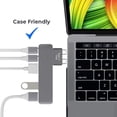 thumbnail image 3 of Adaptador de expansión Dual tipo C Ehuebsd para MacBook Pro/Air Conector USB, 3 of 8