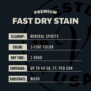 American Walnut, Varathane Premium Fast Dry Wood Stain Spray-386449, 10.25 oz