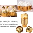 thumbnail image 3 of 50 Uds. Moldes para hornear de papel de aluminio, cajas para cupcakes, Mini molde para cupcakes, cajas para magdalenas y magdalenas para bodas, fiestas y celebraciones, 3 of 7