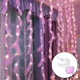 thumbnail image 3 of Cortina de luz de cuerda de ventana USB iluminación colgante para Navidad de 3mx3m 300 luces Yuyangstore Luces de cortina, 3 of 8