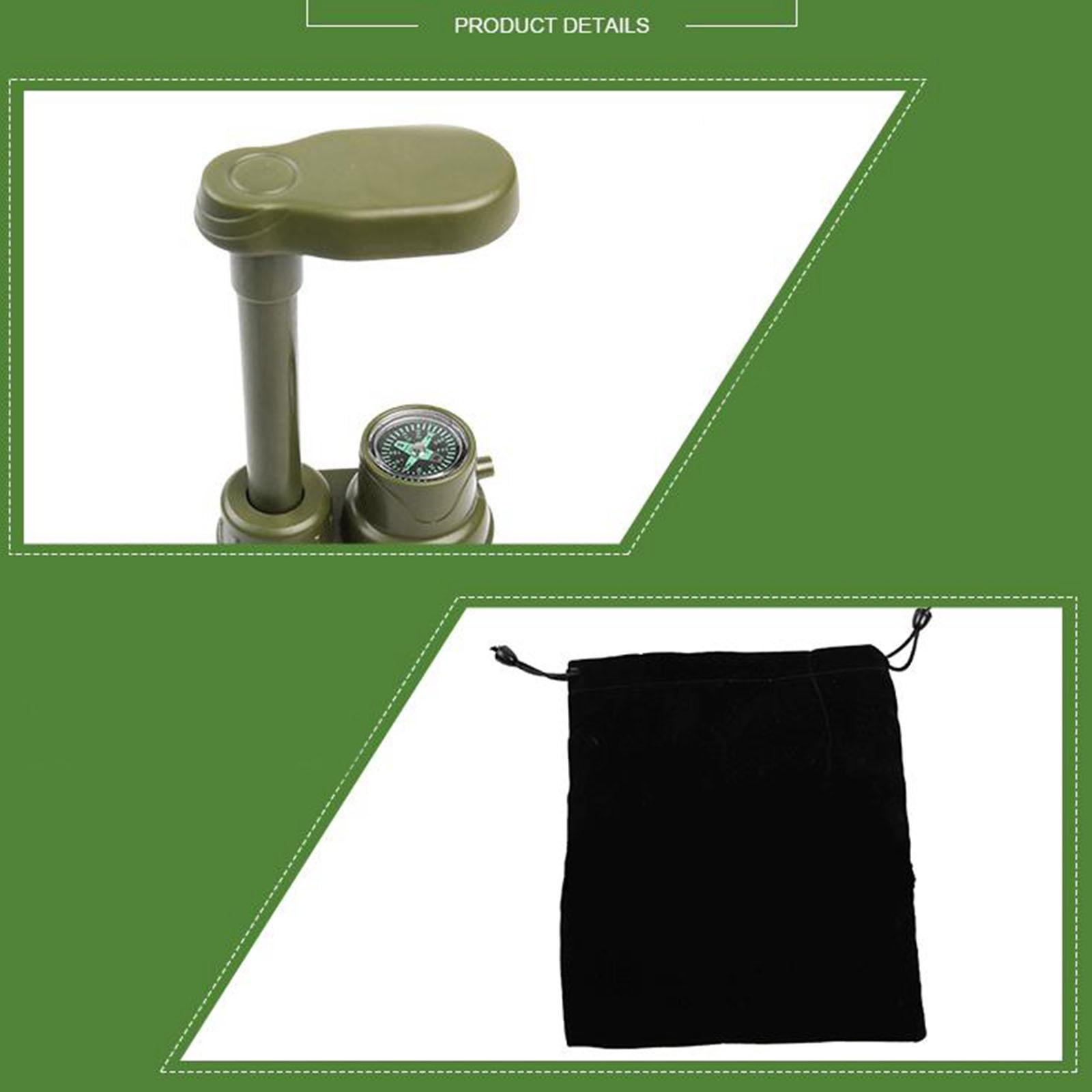 Axioma Portable Outdoor Survival Water Filter Personal Gravity Purifier Filtration, for