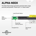 thumbnail image 4 of Wicked Ridge XX75 Alpha Nock Crossbow Arrows .003 435 Grain 3 Pack, 4 of 6
