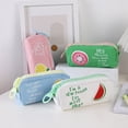 thumbnail image 5 of Precioso estuche para lápices de frutas, bolsa de maquillaje para niños y estuches para lápices con cremallera grande, estuche para lápices para la escuela/oficina, estuche para bolígrafos,, 5 of 5
