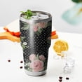 thumbnail image 3 of 30oz Pioneer Flower Tumblers Stainless Steel Tumbler with Lid and Straw,Vacuum Insulated Double Wall Travel Tumbler Cups Mug with Cleaning Brush for Coffee,Tea, 3 of 7