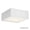 White, variant on WAC Lighting FM-W2510BK Rubix 10" 1 Light Energy Star LED Flush Mount,Black