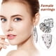 thumbnail image 2 of GOOHOCHY 1 par de pendientes de alas de mariposa aretes largos de hadas de pendientes colgantes de nupcia aretes para orejas, 2 of 7