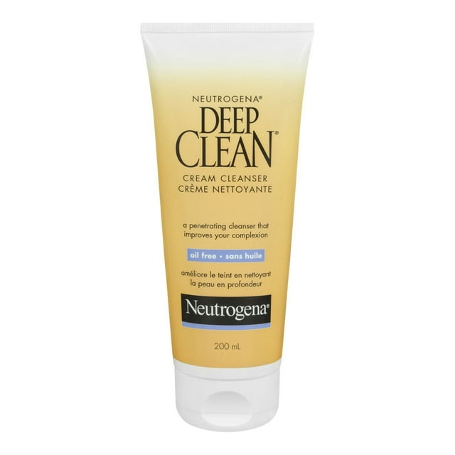 Neutrogena Deep Clean Cream Cleanser, 200mL
