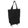 thumbnail image 1 of Wheeled Shopping Bag, Foldable Shopping Cart With Wheels Multifunctional Fabric Storage Bag Portable Shopping Bag, 1 of 8