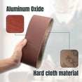 thumbnail image 5 of POWERTEC 10PK 3 x 21 Inch Sanding Belts, 80 Grit Aluminum Oxide Belt Sander Sanding Belt for Portable Belt Sander, Wood & Paint Sanding, Metal Polishing, 110430, 5 of 7