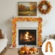 thumbnail image 1 of Decoraciones de Halloween, adornos de Halloween, regalos de Halloween. Guirnalda de hojas de arce colgantes de otoño de 1,7 m, guirnalda de follaje artificial de otoño, decoración de Acción de Gracias, 1 of 6