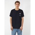 thumbnail image 1 of T-shirts Décontractés pour Hommes Imprimé Soucoupes Volantes Col Rond Manches Courtes pour l'Été, 1 of 7
