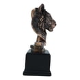 thumbnail image 5 of Jungle Wildlife Apex Predator Bengal Tiger Bust Sculpture 9"H With Trophy Base, 5 of 6