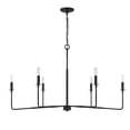 thumbnail image 3 of Contemporary Six Light Chandelier-Warm Brass Finish Bailey Street Home 159-Bel-4487676, 3 of 5
