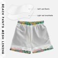 thumbnail image 3 of FORMRS Boys Swim Trunks Quick Dry Mesh Liner Boardshorts Sizes XS-XL, Floral Pattern, 3 of 7