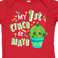 thumbnail image 4 of Inktastic My First Cinco de Mayo- cute cactus Boys or Girls Baby Bodysuit, 4 of 5