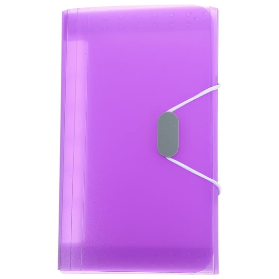 MLINS  Bill Folder Important Document Organizer Binder Folders Office Purple