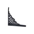 thumbnail image 2 of Supports d'Étagère en Fonte – Grands / Petits – Supports d'Étagère Décoratifs Faits à la Main en Fonte de Sable, Fini Noir Enduit de Poudre – Supports Muraux Robustes pour Usage Intérieur et Extérieur, Ensemble de 2 avec Vis, 2 of 3