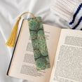 thumbnail image 4 of Kdxio Succulents Print Metal Tassel Bookmarks,Perfect Gift for Art Lovers and Bookworms Metal Bookmarks for Women, 4 of 8