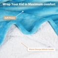 thumbnail image 4 of Kids Oversized Blanket Sweatshirt,Sherpa Hoodie,Super Soft Warm Comfortable Giant Pullover with Large Front Pocket for Boys Girls, 4 of 7