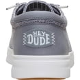 thumbnail image 7 of HEYDUDE Men Paul Pro Stretch Sox Slip-On Mid-Top Sneakers Monument Grey, 15, 7 of 7