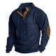thumbnail image 1 of Sudadera Vintage De Pana Para Hombre Con Botonadura Media, 1 of 4