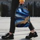 thumbnail image 2 of Easygdp Navy Blue Marble Mochila Ligera de 15 Pulgadas para Estudiantes, Mochila Cómoda para la Escuela y Viajes, Correas Ajustables, 2 of 6