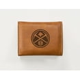 thumbnail image 2 of NUGGETS LASER ENGRAVED BROWN TRIFOLD WALLET, 2 of 5