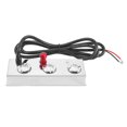 thumbnail image 1 of 3 Head Ultrasonic Mist Maker Fogger Stainless Steel Humidifier Aeromist Hydroponics Nebulizer Water, 1 of 5