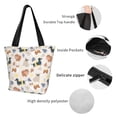 thumbnail image 3 of Bingfone Dogs Women Shoulder Tote Bags Casual Bag Ladies Shopping Handbag, 3 of 6