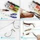 thumbnail image 4 of Kit Señuelos Pesca Juego Cebo Suave Y Duro Capa Engranaje Cuchara Plantilla Metal Minnow para Ba, 4 of 9