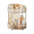 thumbnail image 2 of Zeyigg Multi-Layer Stackable Bathroom Storage Box, Organizer Rack for Toiletries, Cosmetics & Makeup, Space-Saving Shelf Container Rack with Handles,B, 2 of 3