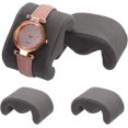 thumbnail image 1 of 4pcs Watch Case Pillows, M Shaped Display Pillow Velvet Cushion Replacement for Bracelet Storage Gray, 1 of 5