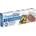 thumbnail image 1 of czcpp-FoodSaver FreshSaver Vacuum Zipper 12 Gallon Bags FSFRBZ0316-33R, 1 of 4