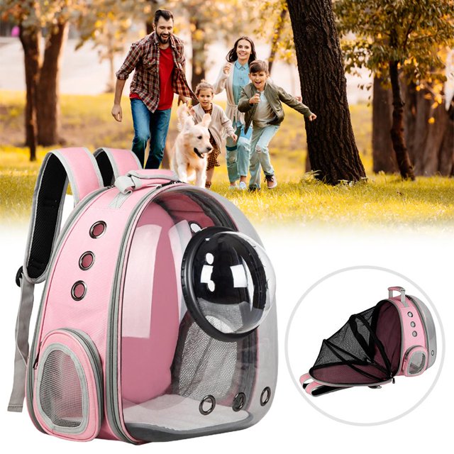 Mochila Extensible Para Llevar Gatos, Bolsa Para Gatos, Ligera, Transpirable, Impermeable, Mochila Para Llevar Cápsulas Para Gatos Monstrate AP007804-04