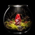 thumbnail image 4 of Fmbmuo Mini Halloween Ornament Set Resin Figurines With Pumpkin House And Wizard For Tabletop And Shelf Display, 4 of 5