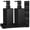 Black+ Tray, variant on GM GMISUN Amber Glass Soap Dispenser, 2 Pack Hand & Dish Soap Bottle, 12oz with Stainless Steel Pump