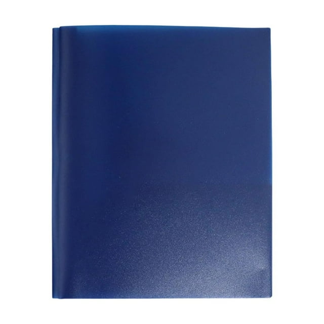 Dossiers pour l'École, Dossiers en Plastique avec Pochettes et Format Lettre Robuste - Dossiers pour Documents de Bureau et d'École