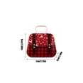 thumbnail image 3 of Christmas Candy Containers with Colorful Bows - Iron Cookie Jars for Holiday Table Decor and Party Snacks, 3 of 6