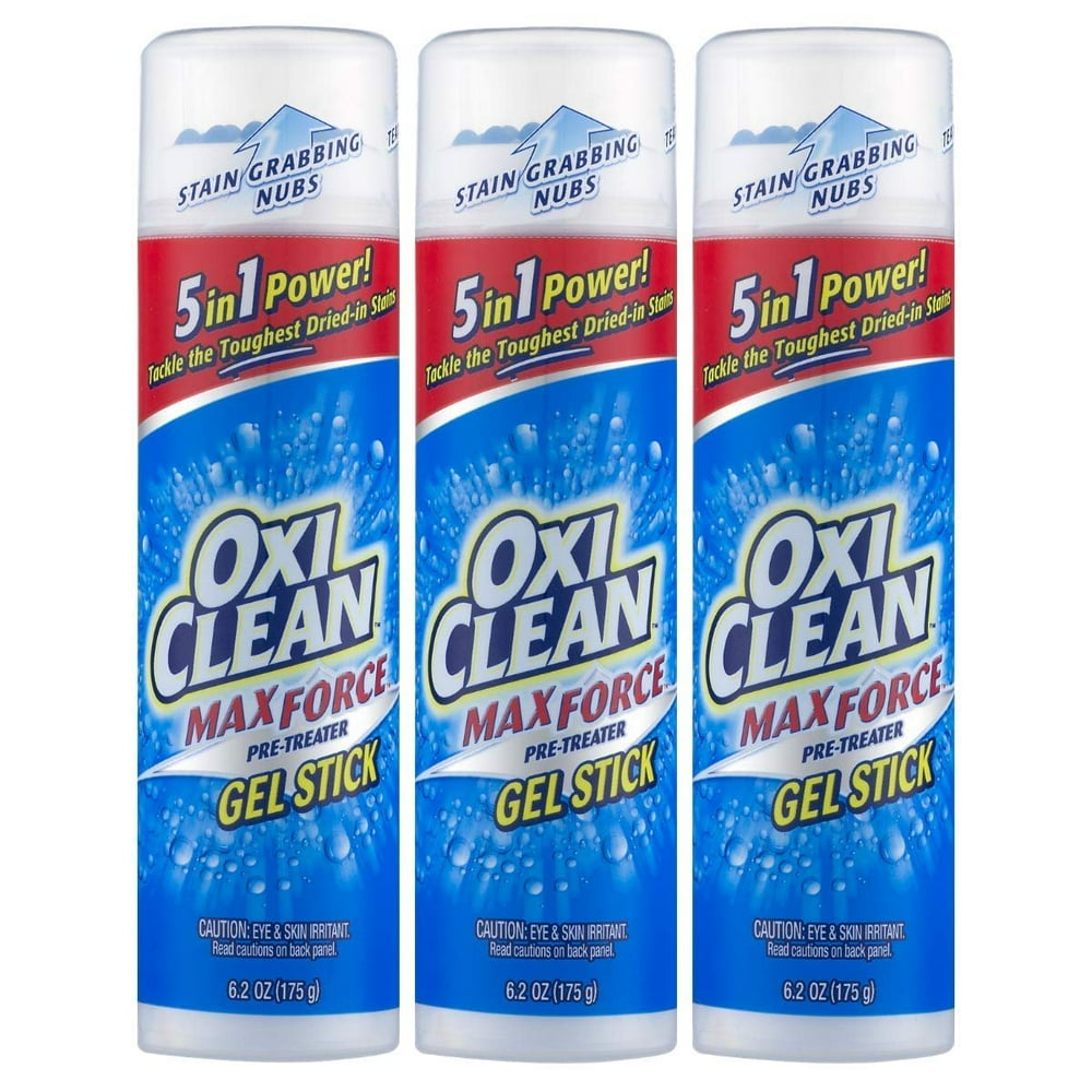 OxiClean Max Force Gel Stick, 6.2 Oz (3Pack)