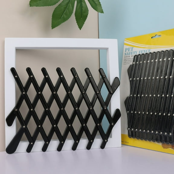 Pyramidti Puppy Portable Pet Barrier Pet Car Window Gate Barrier Travel 24x11.8cm Black