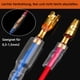 thumbnail image 4 of Dinheiro 400 conectores circulares para motocicleta dobles, conectores de 3,9 mm, 4 of 5