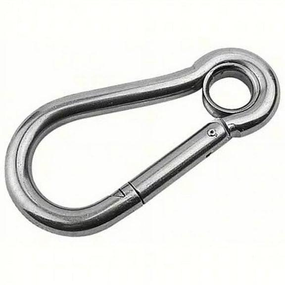 Sea Dog Snap Hook with Eye Insert, 1/4" x 2-3/8"