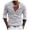AB891 White, variant on Tisuna Long Sleeve T-Shirts For Men Soft Henley Neck Tops Men Striped Tshirts For Sport Workout Size L