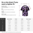 thumbnail image 5 of Fotbe Cartoon Black Cats Camisa Estampada de Manga Corta para Hombre, Casual de Verano, Estilo Playero, Sin Arrugas-Medium, 5 of 5