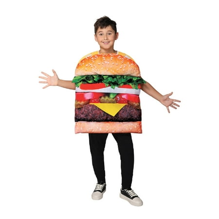 Child Hamburger Costume Suitable for Dress-up