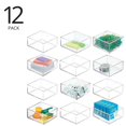 thumbnail image 2 of Organizador de escritorio mDesign Plastic Square Collection x12, 2 of 9