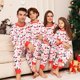 thumbnail image 2 of Pijamas de Navidad a juego para toda la familia, ropa de dormir con estampado de ciervo para niños y adultos, Año Nuevo, 2024, 2 of 4