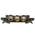 thumbnail image 2 of Thai Elephant Tray Carved Rain Tree Wooden Candle Holder, 2 of 6