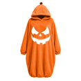 thumbnail image 4 of Ruyelune Pink Women's Onesie Pajamas Plush Cosplay Pumpkin One Piece Pajs 2026 Pjs Funny Silly Onesie Adults Cozy Loungewear S, 4 of 4